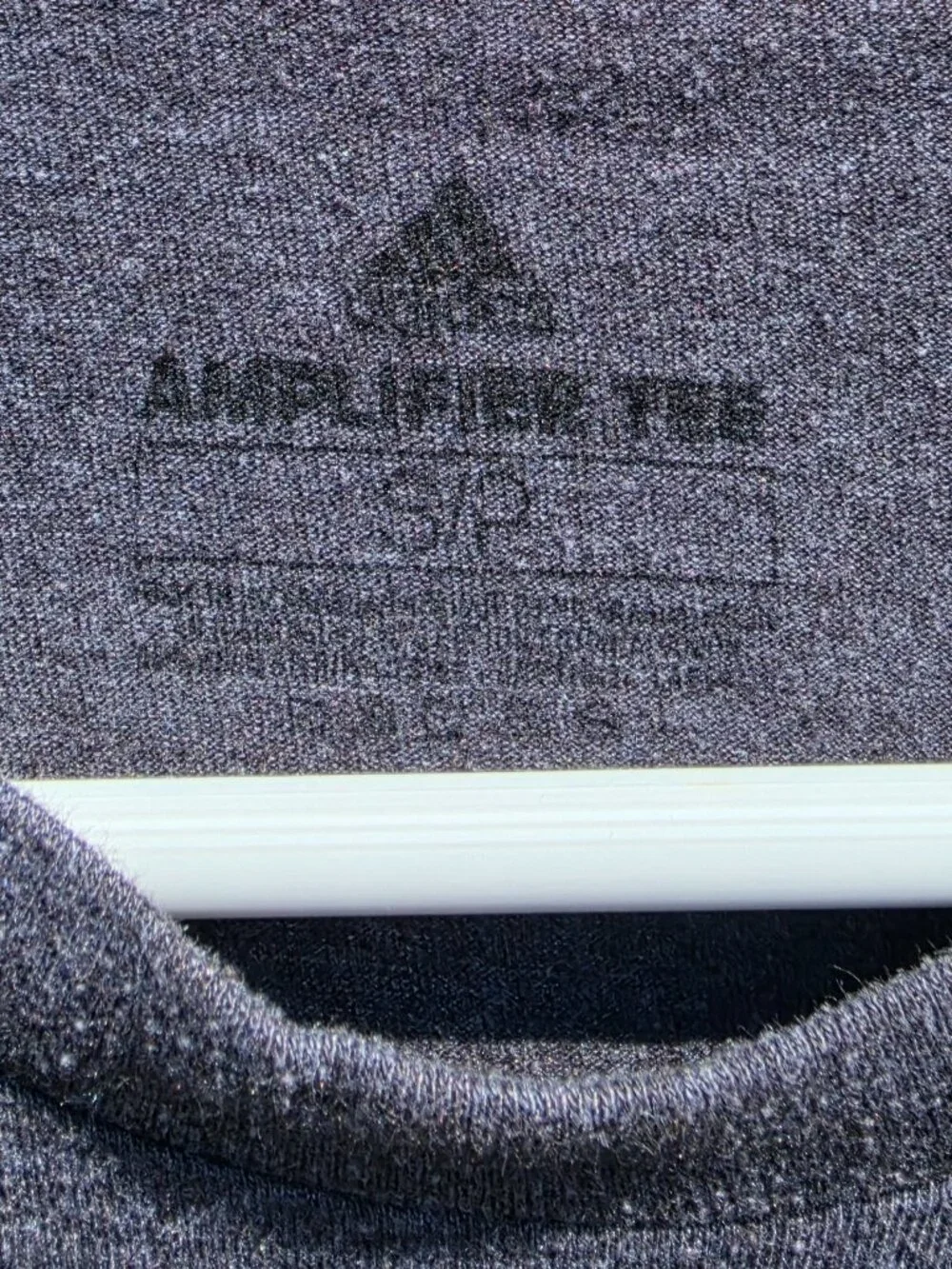 Adidas Mens Amplifier camo gray Sz Small tee shirt